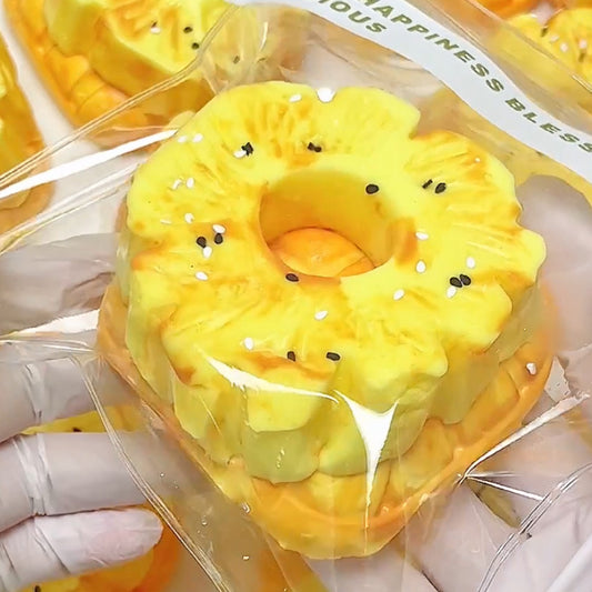 Pineapple Slices and Thick Toast