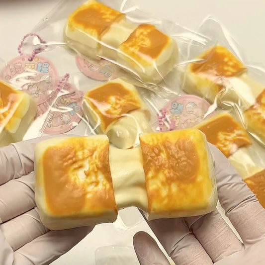 Brushed Cheese Rice Cake
