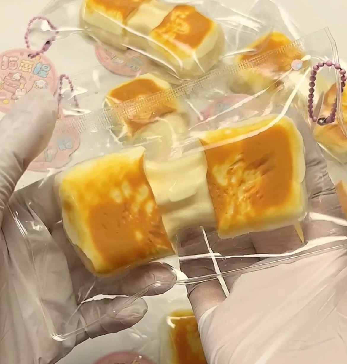 Brushed Cheese Rice Cake