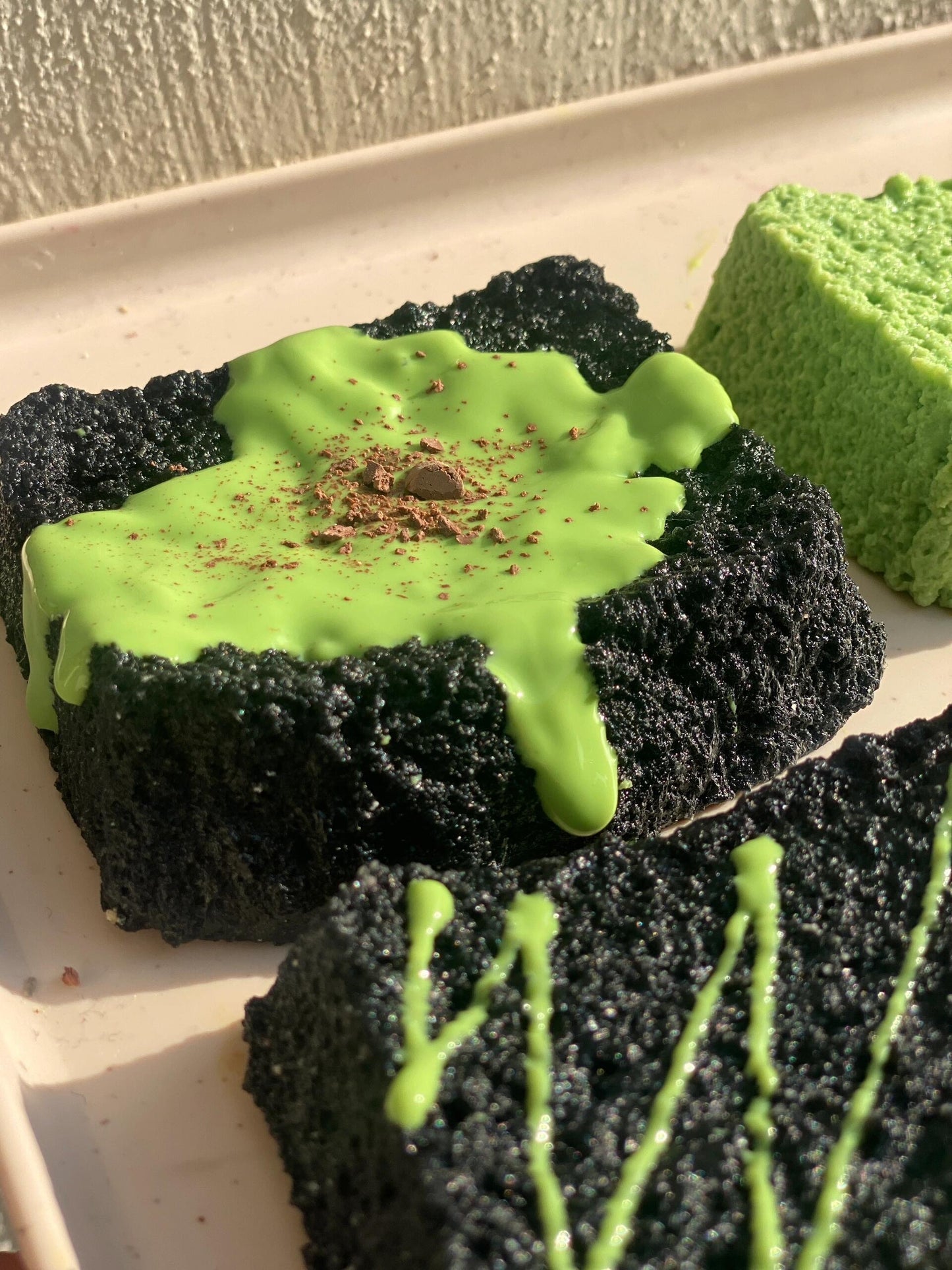 3 Layers Matcha Dark Chocolate Toast