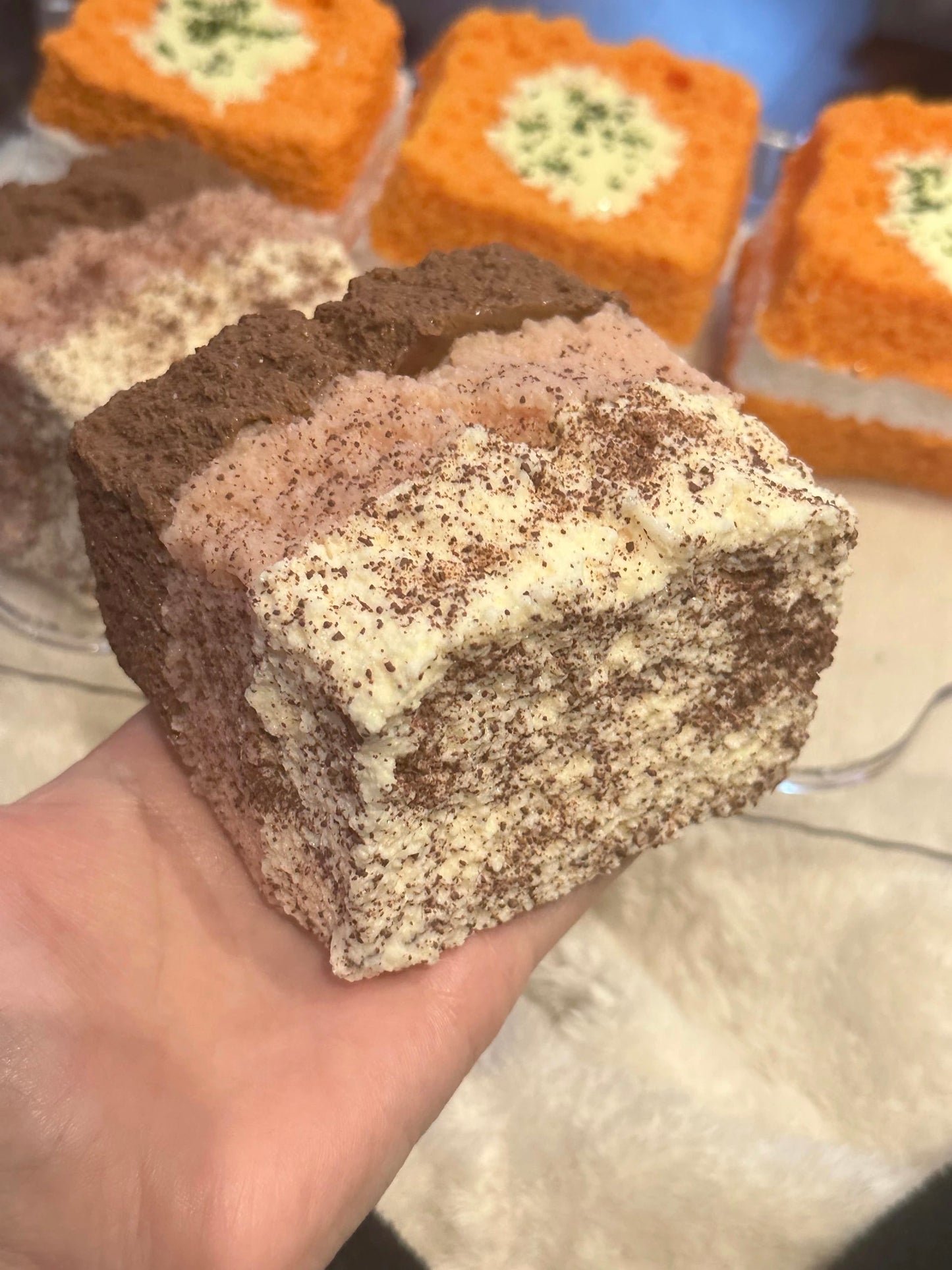 3 Layers Tiramisu Toast
