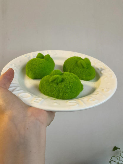 Fluffy Green Rabbit