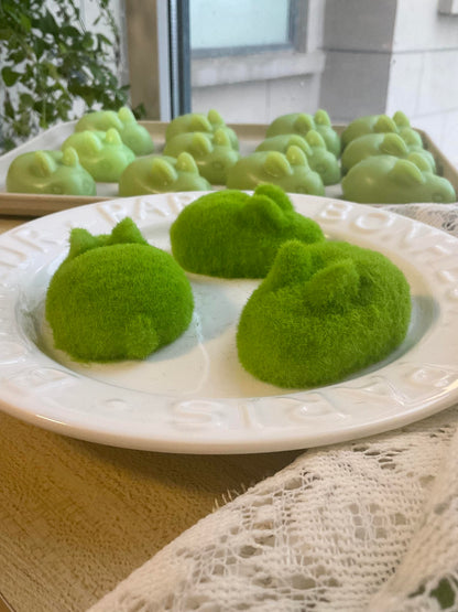 Fluffy Green Rabbit