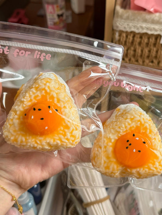 Salted Egg Yolk Rice Balls